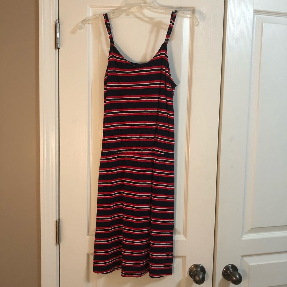GAP Casual Stripe Dress with Adjustable Straps
